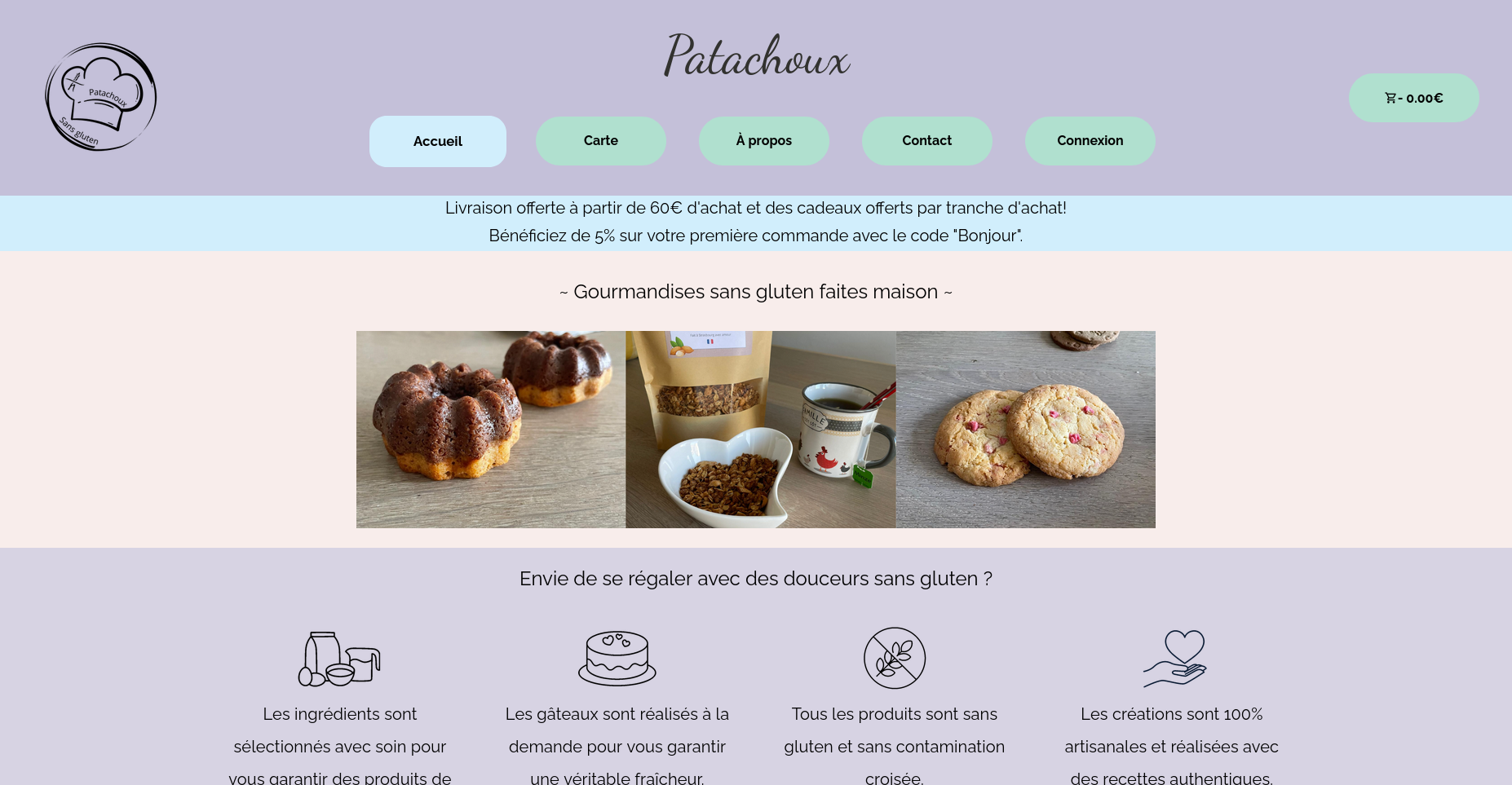 Patachoux sans gluten